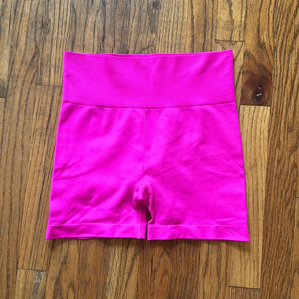 ZYIA Women's Pink Bike Shorts